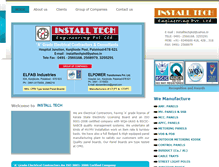 Tablet Screenshot of installtechengg.com